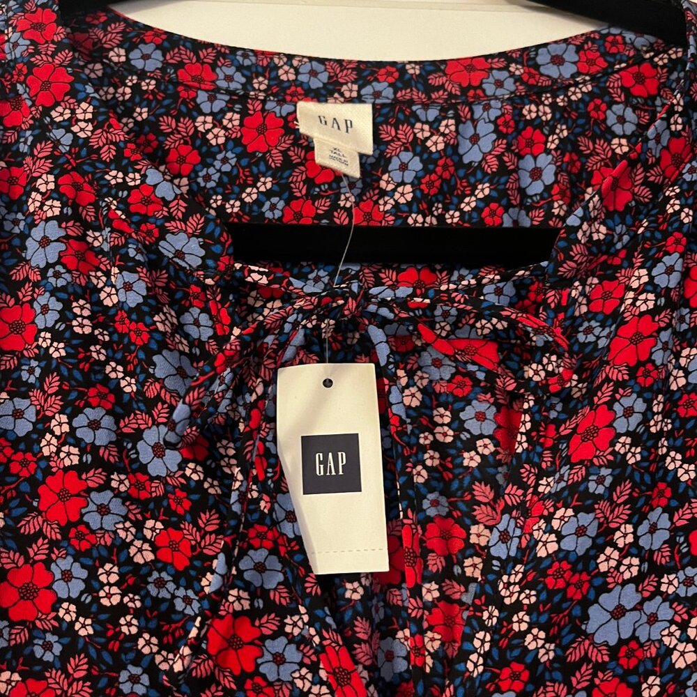 GAP Summer Flower Dress Size XL - Picture 3 of 3